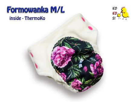 Kokosi kalhotková plena Pants, Thermoko velikost M /L- Pivoňky