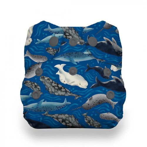 Thirsties Newborn AIO na PAT - Ocean lullabies