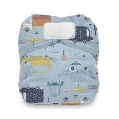 Thirsties Natural Newborn AIO na SZ - Traffic Jam