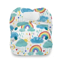 Thirsties Natural Newborn AIO na SZ - Rainbow