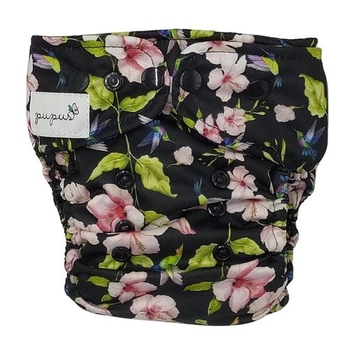 Pupus AIO One size na PAT - Hummingbirds