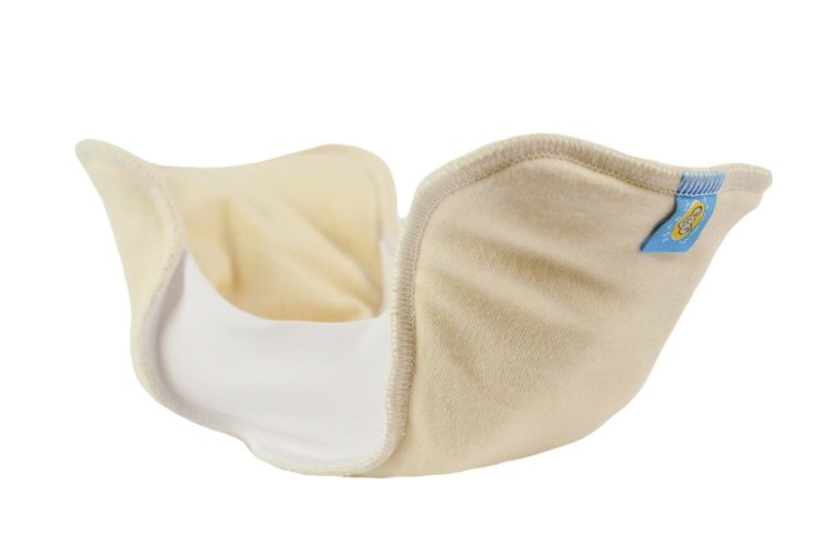 Mommy mouse vkládací plena SIO travel s křidélky - Biobavlna - Varianta: S/M