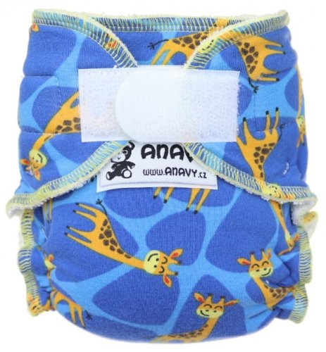 Anavy novorozenecká kalhotková plena na SZ - Žirafy