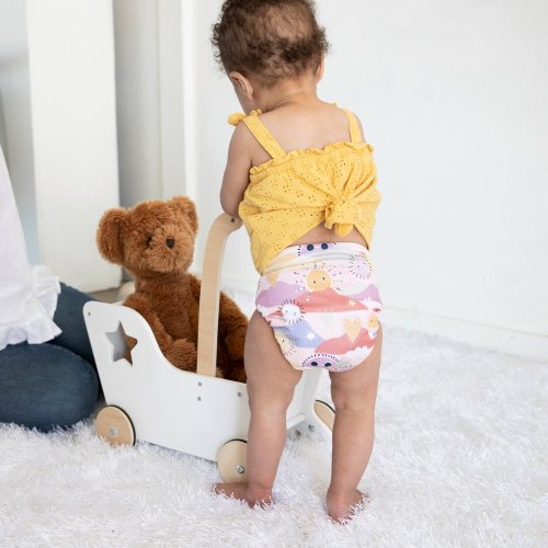 Thirsties Natural One Size Pocket Diaper na SZ - Sunny