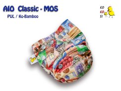 Kokosi AIO Mini One size Ko-Bamboo - Domky
