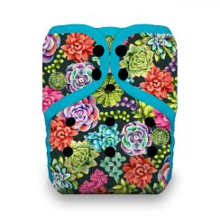 Thirsties Natural One Size Pocket Diaper na PAT - Desert Bloom