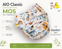 Kokosi AIO Mini One size Ko-Bamboo - Město