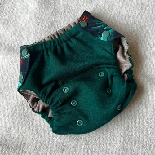 Woolberry SIO Merino wool cover, side snap - Autumm