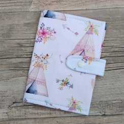 Obal na očkovací průkaz - Teepee