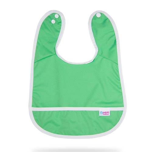 Petit Lulu nepromokavý bryndák - Hrášková