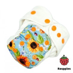 Rasppies kalhotková plena Newborn - Sunflowers