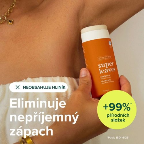 Attitude přírodní tuhý deodorant Super leaves - Bylinky 85g