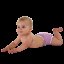 Thirsties Duo Wrap na PAT, size 2 - Stargazer
