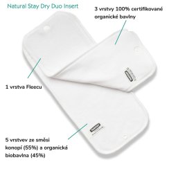 Thirsties Stay Dry Natural Duo Insert