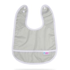 Petit Lulu nepromokavý bryndák - Šedá