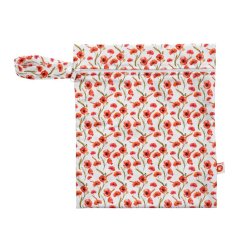 XKKO Nepromokavý pytlík Velikost S - Red poppies