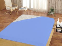 Matějovský Dětské prostěradlo Jersey 60x120x15cm - Světle modré