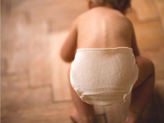 Breberky BIO kalhotková plena Mini - Tyrkysová na snappi