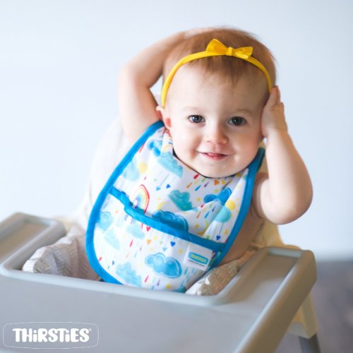 Thirsties Pocket Bib - Rainbow