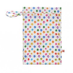 XKKO Nepromokavý pytlík Velikost M - Watercolour Polka dots