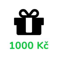 Dárkový poukaz 1000 Kč